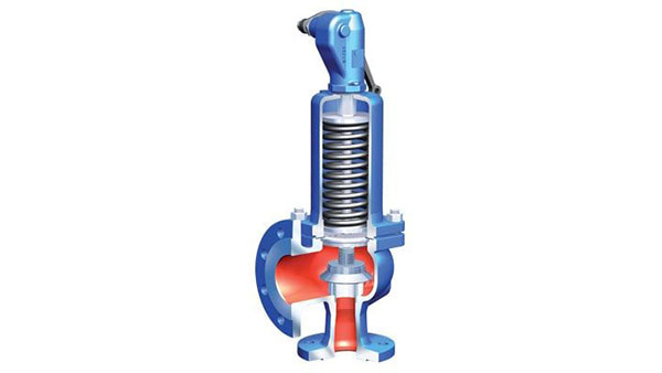 Safety spring valve