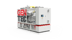 Когенератор Gentec 357 kWe за работа с биогаз, монтаж в звукоизолиращ корпус 