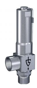 Предпазен клапан с компактна форма за водород, амоняк и други взривоопасни течности и газове, tbGFO