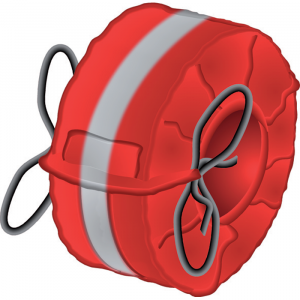 Предпазен щит, за DIN/ANSI/BS клапани с фланшово присъединяване, смесен PVC, червен