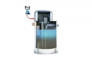 Модулна пречиствателна станция AS-MONOCOMP за битови отпадъчни води до 55 ЕЖ