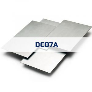 Cold rolled sheet metal DC07A