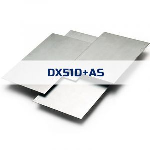 Горещо Поцинкована – алуминий–силиций  (AS) ламарина на лист – DX51D+AS