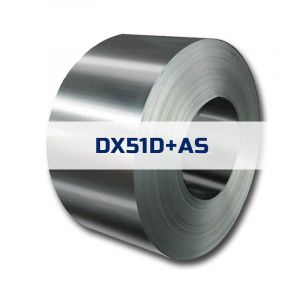 Горещо Поцинкована – алуминий–силиций (AS) ламарина на рулони (3 -5 тона) – DX51D+AS