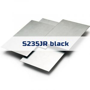 Hot rolled black sheet metal S235JR black