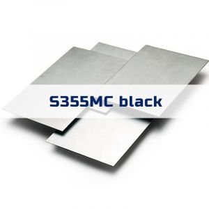 Hot rolled black sheet metal S355MC black