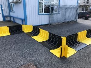 Ъглов модул за бариери срещу наводнения FloodFence™